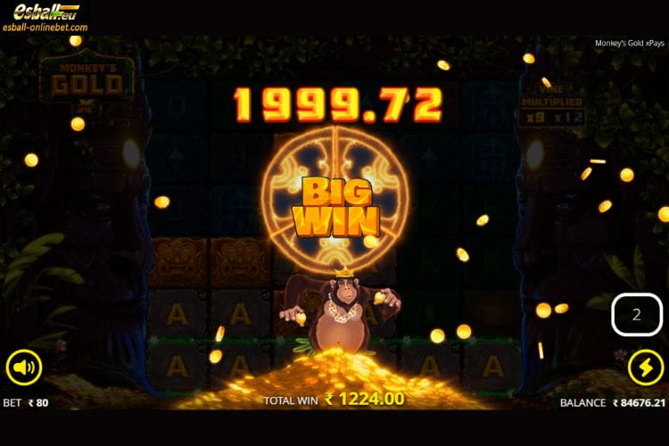 Monkey's Gold xPays Nolimit City Big Win Monkey's Gold xPays Nolimit City Big Win
