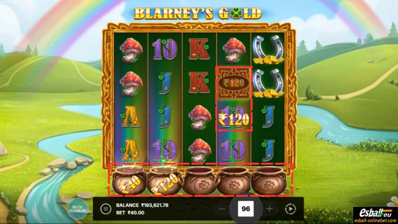 Blarney's Gold Slot Cash Prizes Blarney's Gold Slot Cash Prizes