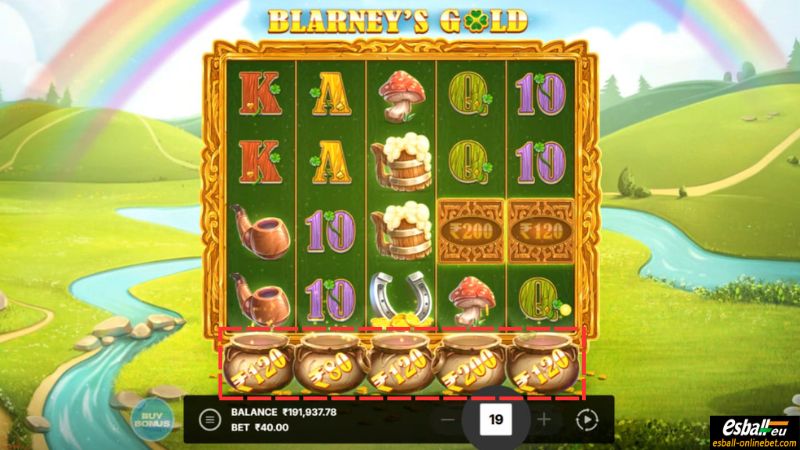 Blarney's Gold Slot Free Spins Feature Blarney's Gold Slot Free Spins Feature