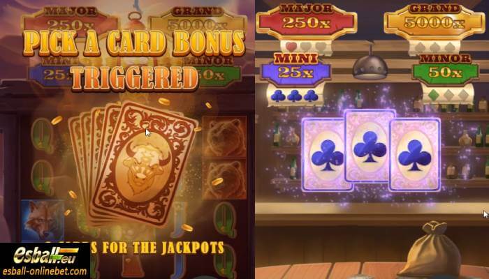 Pick a Card Bonus Pick a Card Bonus