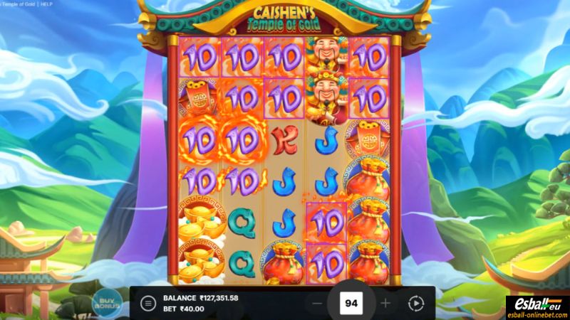 Caishen's Temple of Gold Slot Red Blaze Caishen's Temple of Gold Slot Red Blaze