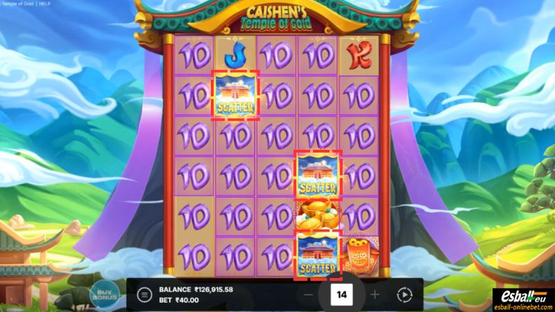 Caishen's Temple of Gold Slot Scatter Caishen's Temple of Gold Slot Scatter