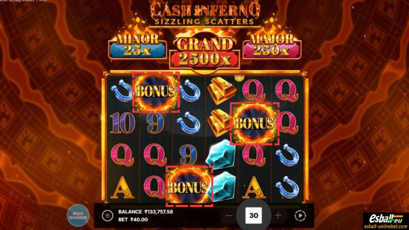 Cash Inferno Sizzling Scatters Slot Bonus Symbol Cash Inferno Sizzling Scatters Slot Bonus Symbol