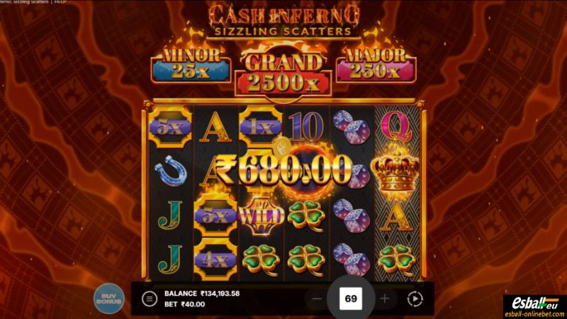 Cash Inferno Sizzling Scatters Slot Big Win Cash Inferno Sizzling Scatters Slot Big Win