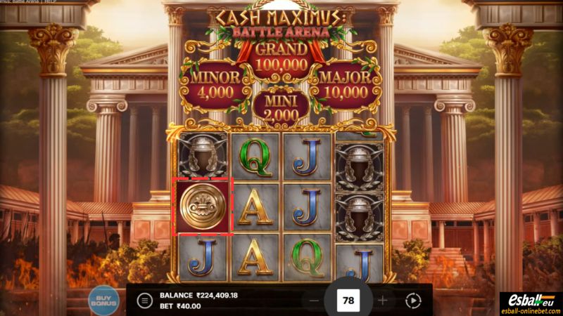 Cash Maximus: Battle Arena Slot Cash Coins Cash Maximus: Battle Arena Slot Cash Coins