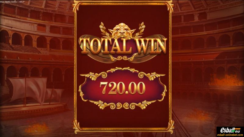 Cash Maximus: Battle Arena Big Win Cash Maximus: Battle Arena Big Win