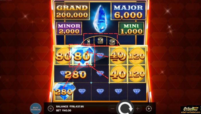 Coins & Diamonds: Hold & Win Slot Hold & Win Feature Coins & Diamonds: Hold & Win Slot Hold & Win Feature