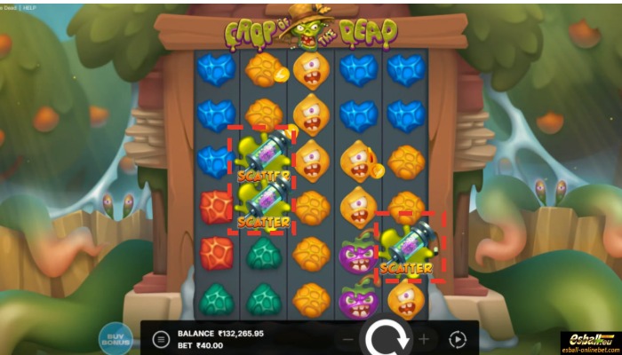 Crop of the Dead Slot Scatter