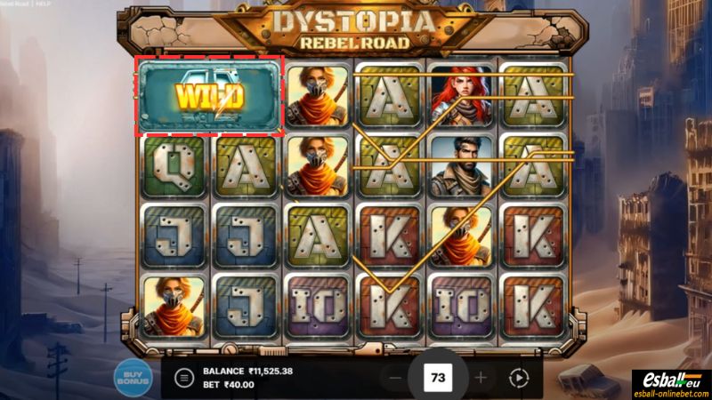Dystopia: Rebel Road Gold Slot Cash Wild Dystopia: Rebel Road Gold Slot Cash Wild