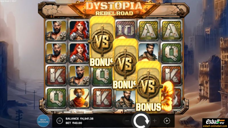 Dystopia: Rebel Road Gold Slot Bonus Symbol Dystopia: Rebel Road Gold Slot Bonus Symbol
