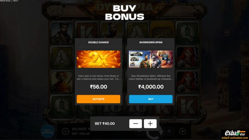 Dystopia: Rebel Road Gold Slot Buy Bonus Dystopia: Rebel Road Gold Slot Buy Bonus