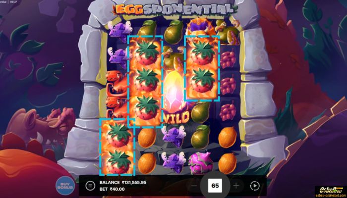 Eggsponential Slot Red Blaze