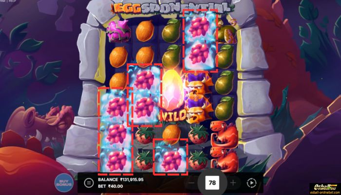 Eggsponential Slot Blue Blaze