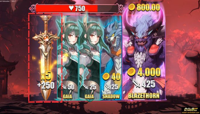 Eternal Clash Reloaded Slot Swords of Power Eternal Clash Reloaded Slot Swords of Power