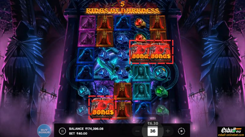 5 Rings of Darkness Slot Scatter 5 Rings of Darkness Slot Scatter