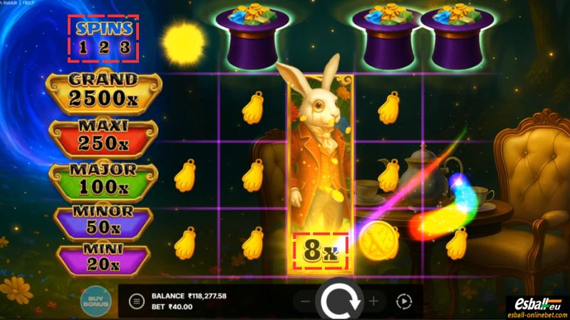 Follow the Cash Rabbit Slot Hold & Win Feature Follow the Cash Rabbit Slot Hold & Win Feature