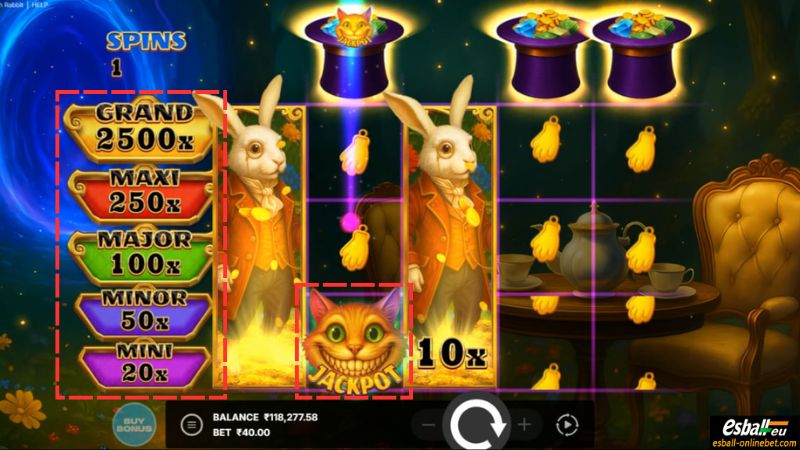 Follow the Cash Rabbit Slot Jackpots Feature Follow the Cash Rabbit Slot Jackpots Feature