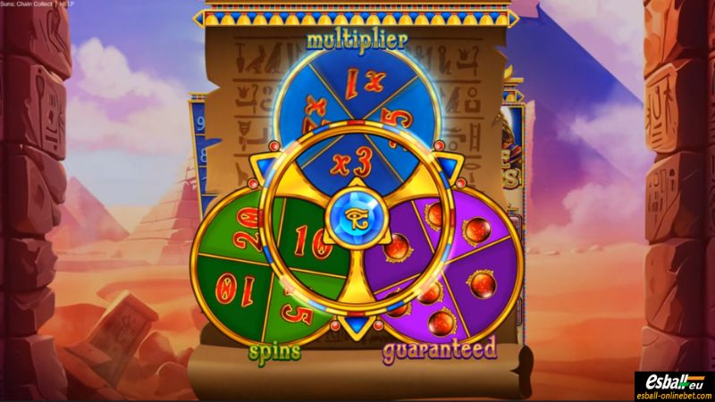 Golden Suns Chain Collect Slot Free Spins Feature