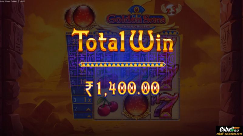 OCTOPLAY Golden Suns Chain Collect Big Win