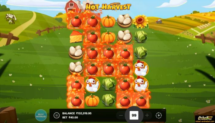 Hot Harvest Slot Red Blaze