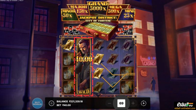 Jackpot District: City of Fortune Slot Wild Jackpot District: City of Fortune Slot Wild