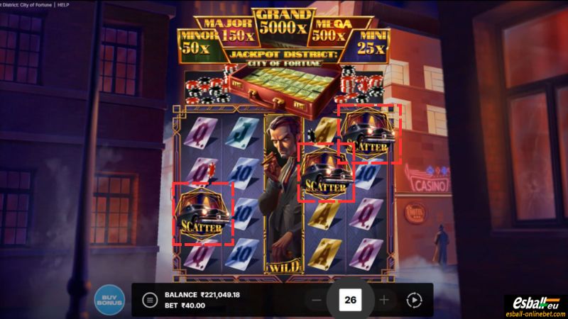 Jackpot District: City of Fortune Slot Scatter Jackpot District: City of Fortune Slot Scatter