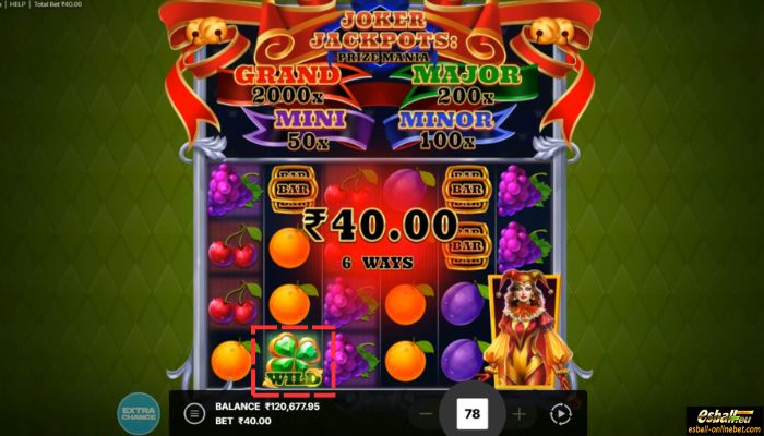 Joker Jackpots: Prize Mania Slot Clover Wild Joker Jackpots: Prize Mania Slot Clover Wild