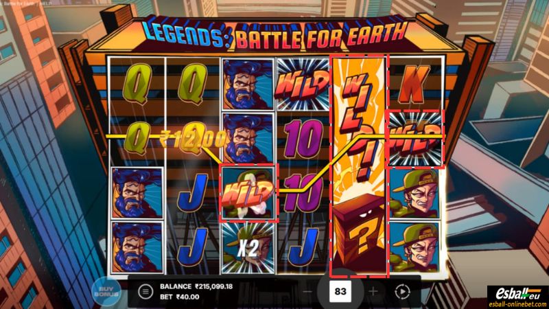 Legends: Battle for Earth Slot Wild Legends: Battle for Earth Slot Wild