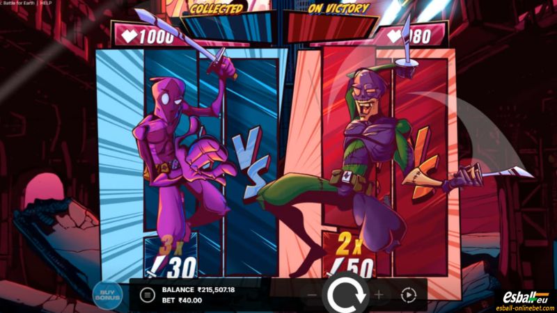 Legends: Battle for Earth Slot Showdown Spins Legends: Battle for Earth Slot Showdown Spins