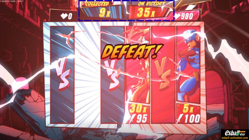 Legends: Battle for Earth Slot Showdown Spins Feature Legends: Battle for Earth Slot Showdown Spins Feature