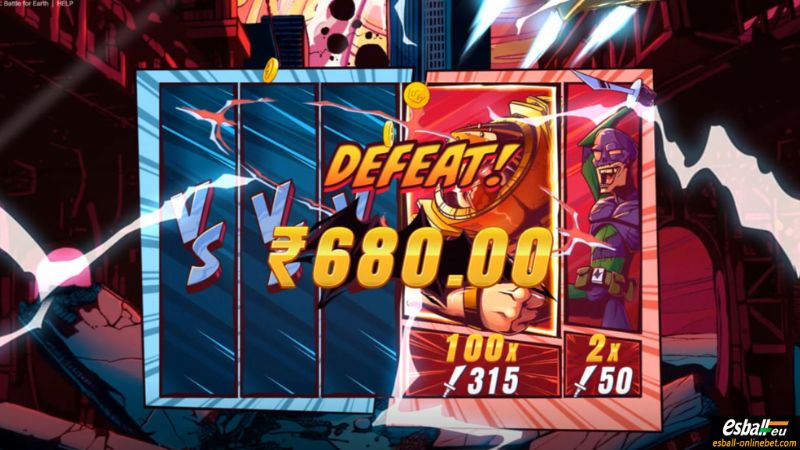 Legends: Battle for Earth Slot Big Win Legends: Battle for Earth Slot Big Win