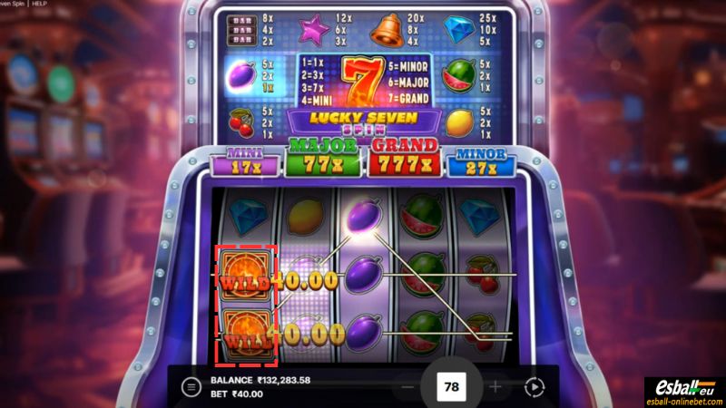 Lucky Seven Spin Slot Burning Wild Lucky Seven Spin Slot Burning Wild