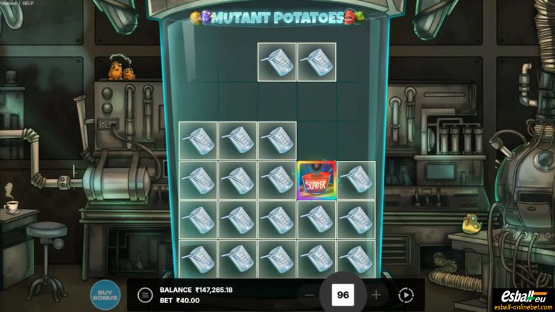 Mutant Potatoes Slot Lock & Respin Feature Mutant Potatoes Slot Lock & Respin Feature