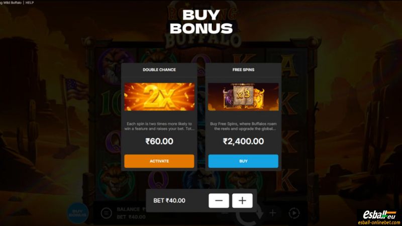 Roaming Wild Buffalo Slot Buy Bonus Roaming Wild Buffalo Slot Buy Bonus