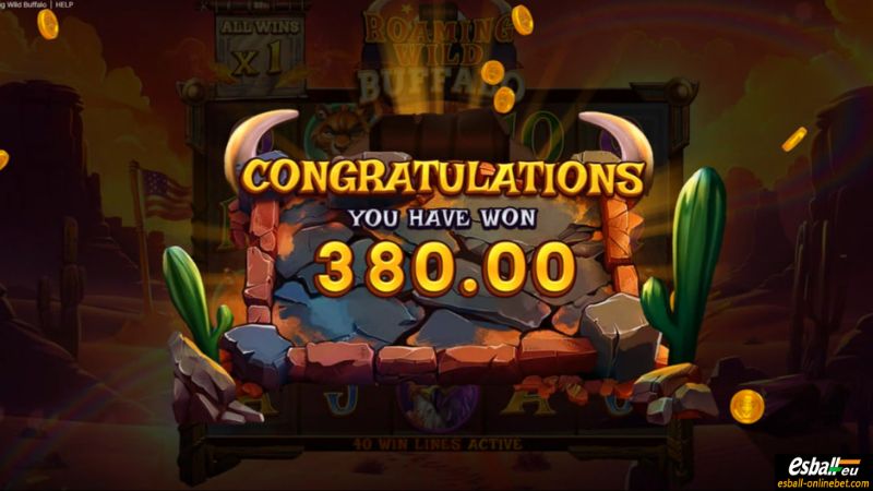 Roaming Wild Buffalo Big Win Roaming Wild Buffalo Big Win