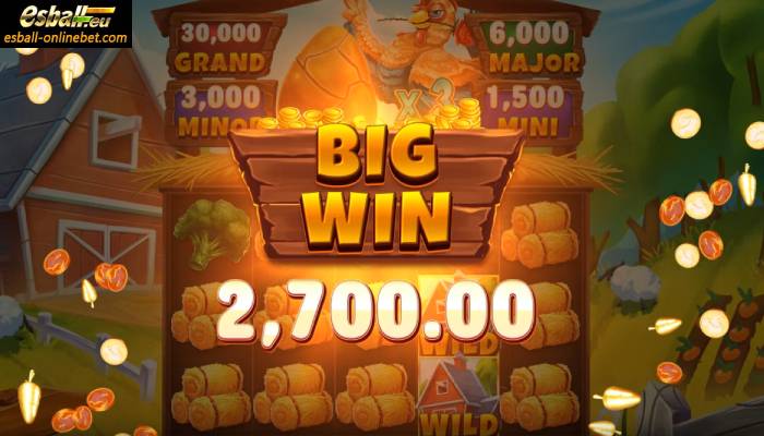 OCTOPLAY Rooster’s Gold: Hold & Win Big Win