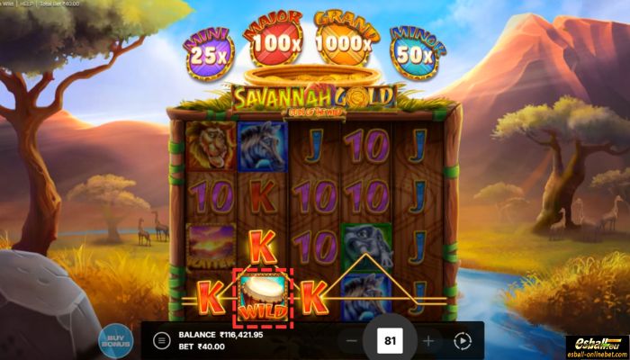 Savannah Gold: Coin of the Wild Slot Wild Savannah Gold: Coin of the Wild Slot Wild