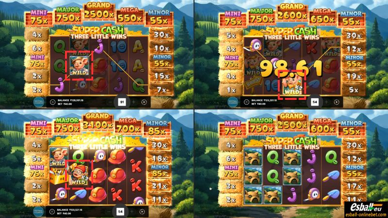 Super Cash: Three Little Wins Slot Piggy Wilds Super Cash: Three Little Wins Slot Piggy Wilds
