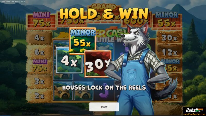 Super Cash: Three Little Wins Slot Hold & Win Feature Super Cash: Three Little Wins Slot Hold & Win Feature