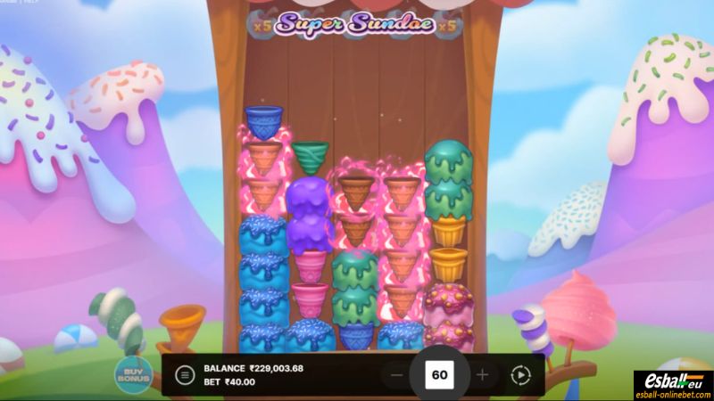Super Sundae Slot Red Blaze