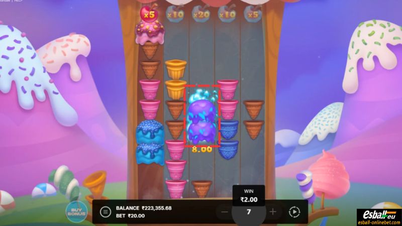 Super Sundae Slot Blue Blaze