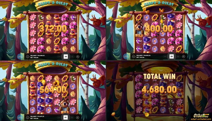 OCTOPLAY Teddy's Quest Big Win OCTOPLAY Teddy's Quest Big Win