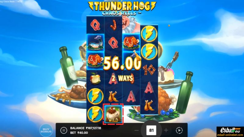 Thunder Hog Chaos Reels Slot Wild Thunder Hog Chaos Reels Slot Wild