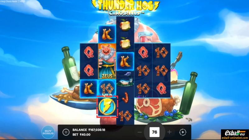 Thunder Hog Chaos Reels Slot Thunderbolt Thunder Hog Chaos Reels Slot Thunderbolt