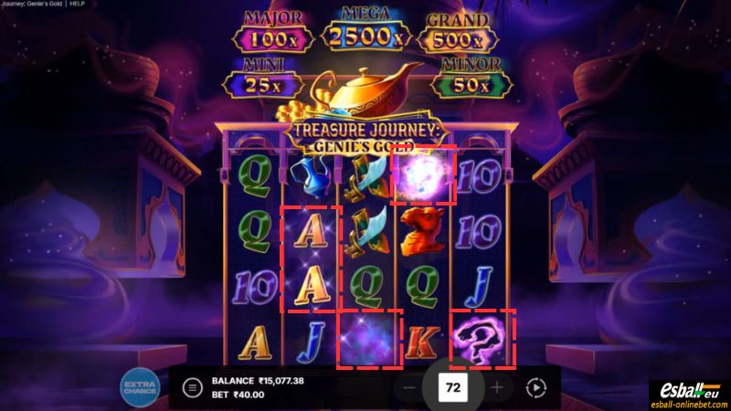 Treasure Journey: Genie's Gold Slot Mystery Symbols Treasure Journey: Genie's Gold Slot Mystery Symbols