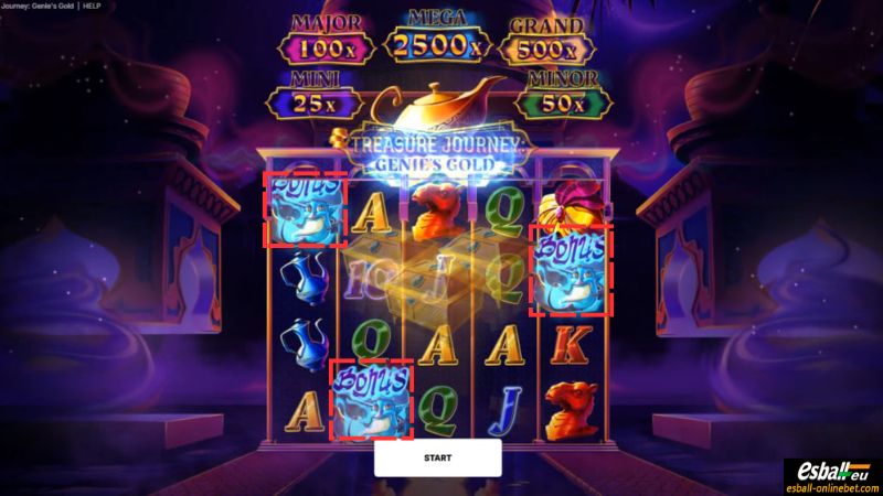 Treasure Journey: Genie's Gold Slot Bonus Symbol Treasure Journey: Genie's Gold Slot Bonus Symbol