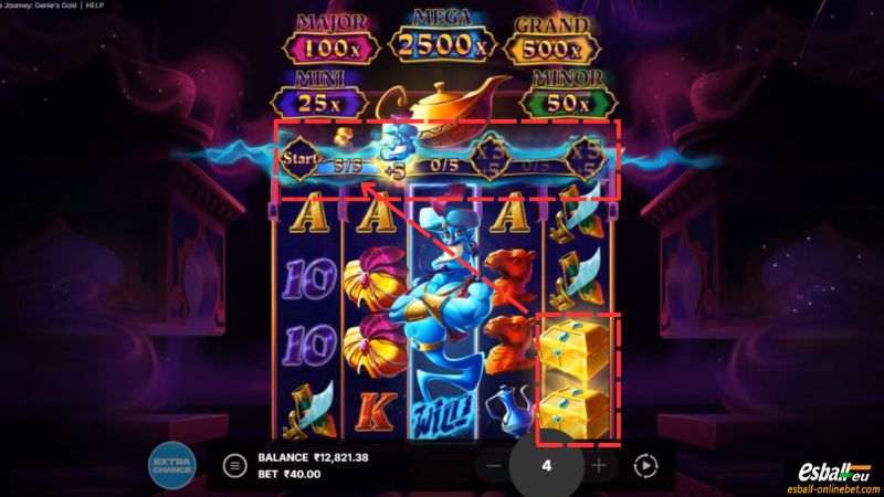 Treasure Journey: Genie's Gold Slot Free Game Feature Treasure Journey: Genie's Gold Slot Free Game Feature