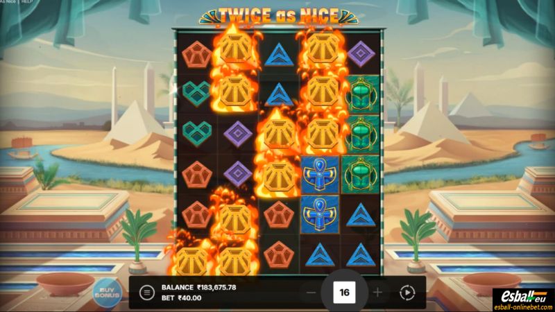 Twice as Nice Slot Red Blaze