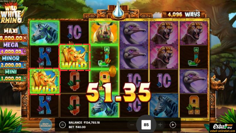 Wild White Rhino Slot Wild Rhino Wild White Rhino Slot Wild Rhino