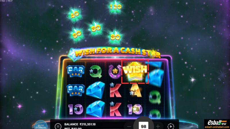 Wish for a Cash Star Slot Star Wishes